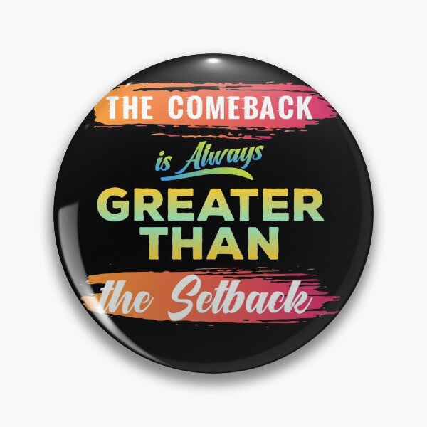 Item preview, The Comeback Is Always Greater Than The Setback Jersey Shore designed and sold by TeagoShirts.