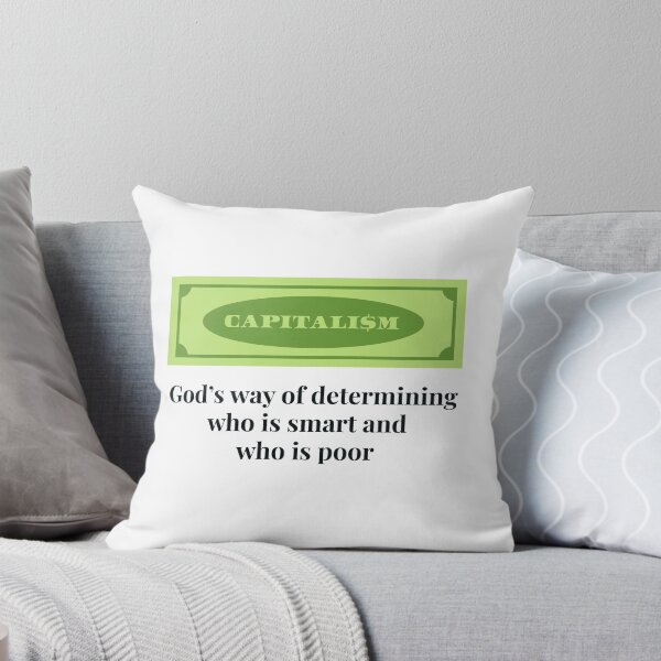 Item preview, Capitalism, God's way of determining who is smart, and who is poor Ron Swanson  designed and sold by designdot.