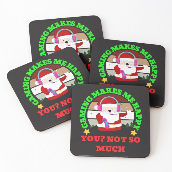Item preview, Gaming makes me happy you? not so much (Santa Clause) designed and sold by UnboundFull.