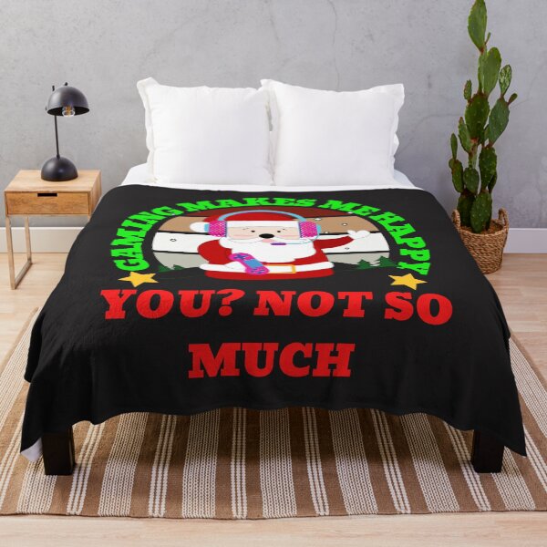 Item preview, Gaming makes me happy you? not so much (Santa Clause) designed and sold by UnboundFull.