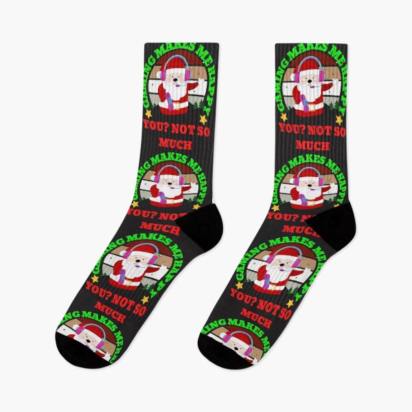 Item preview, Gaming makes me happy you? not so much (Santa Clause) designed and sold by UnboundFull.
