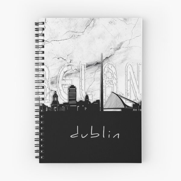 Item preview, dublin skyline marble designed and sold by BekimART2.
