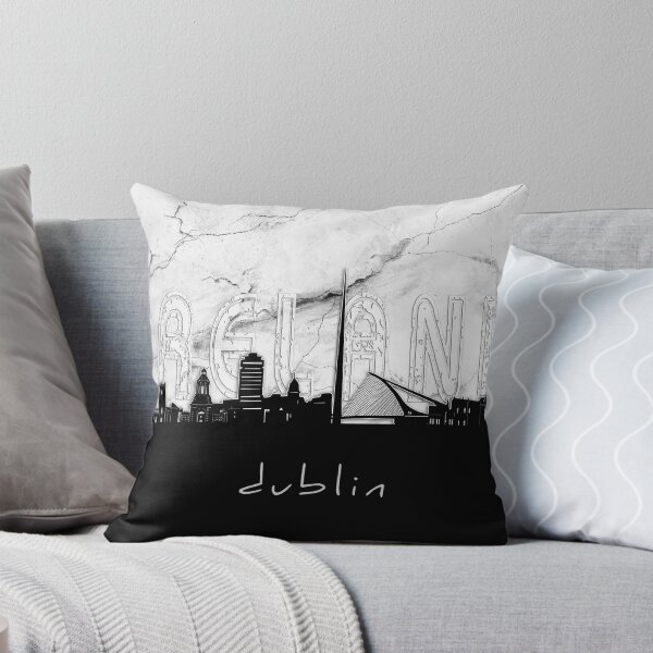 Item preview, dublin skyline marble designed and sold by BekimART2.