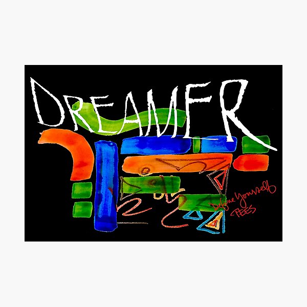 Item preview, Dreamer/ Define Yourself TEES designed and sold by Karen Eutemey.