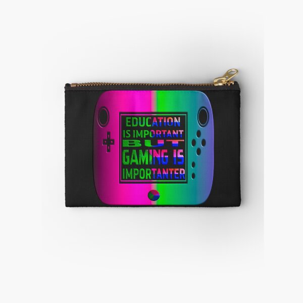 Item preview,  EDUCATION IS IMPORTANT BUT GAMING IS IMPORTANTER designed and sold by Ralek.