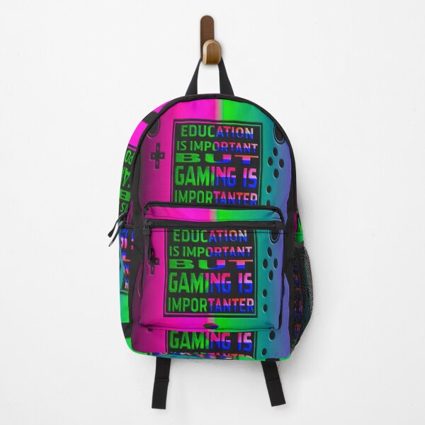 Item preview,  EDUCATION IS IMPORTANT BUT GAMING IS IMPORTANTER designed and sold by Ralek.