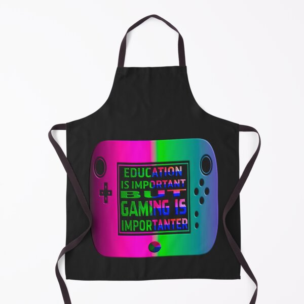 Item preview, EDUCATION IS IMPORTANT BUT GAMING IS IMPORTANTER designed and sold by Ralek.