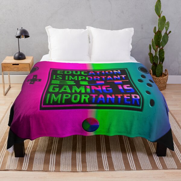Item preview,  EDUCATION IS IMPORTANT BUT GAMING IS IMPORTANTER designed and sold by Ralek.
