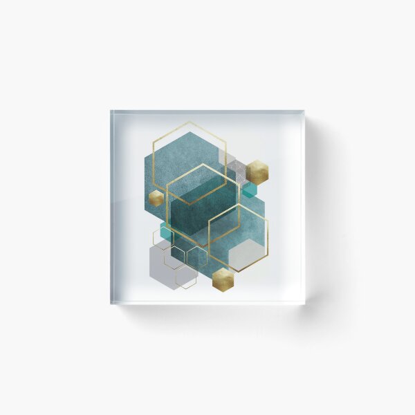 Item preview, Hexagon Art designed and sold by UrbanEpiphany.