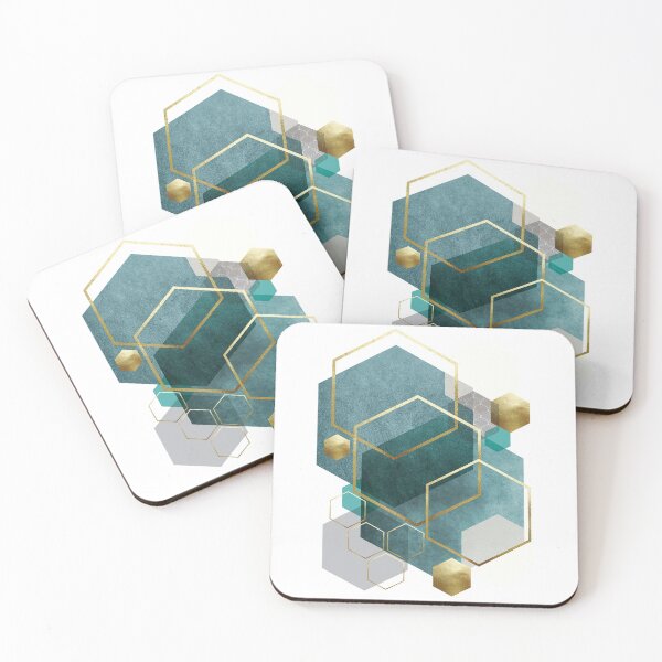 Item preview, Hexagon Art designed and sold by UrbanEpiphany.