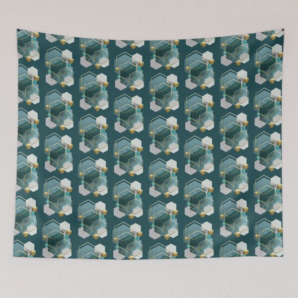 Item preview, Hexagon Art designed and sold by UrbanEpiphany.