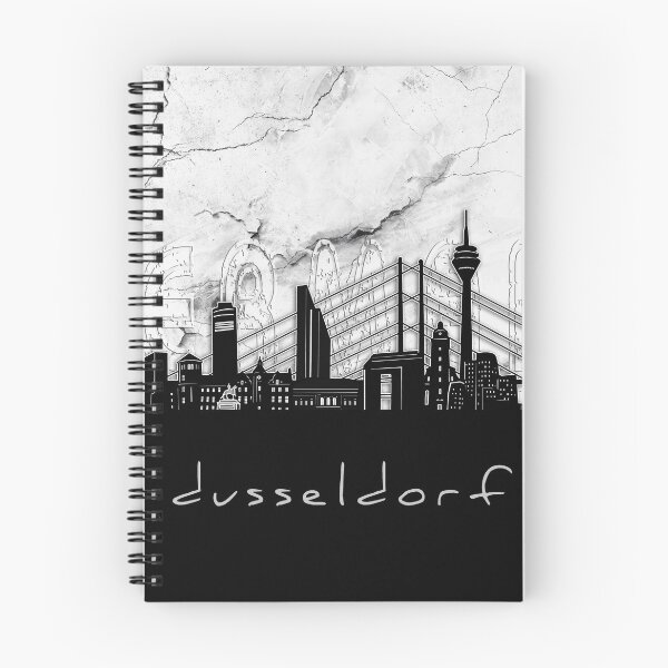 Item preview, dusseldorf skyline marble designed and sold by BekimART2.