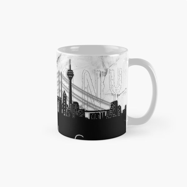 Item preview, dusseldorf skyline marble designed and sold by BekimART2.