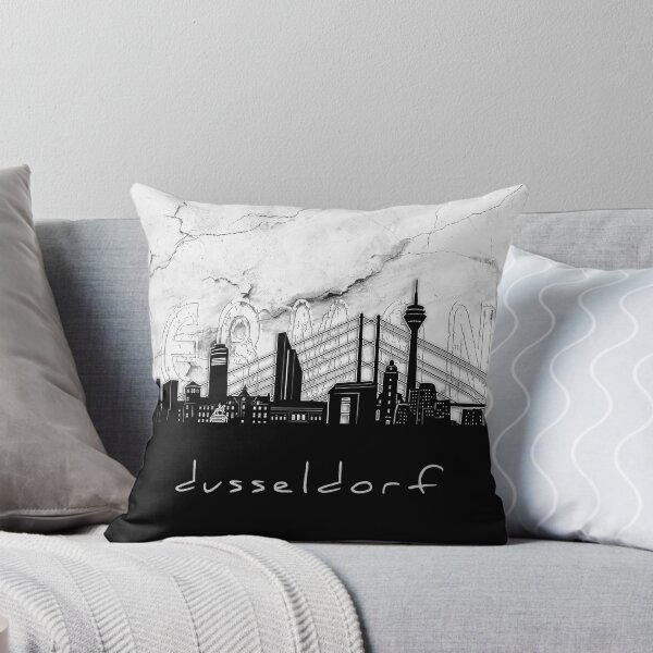 Item preview, dusseldorf skyline marble designed and sold by BekimART2.