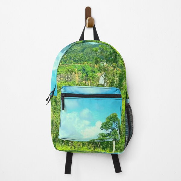 Item preview, Hidden Waterfall In Tropical Island designed and sold by MYNTLYF.
