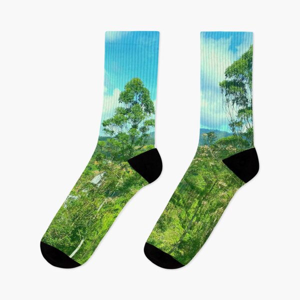 Item preview, Hidden Waterfall In Tropical Island designed and sold by MYNTLYF.