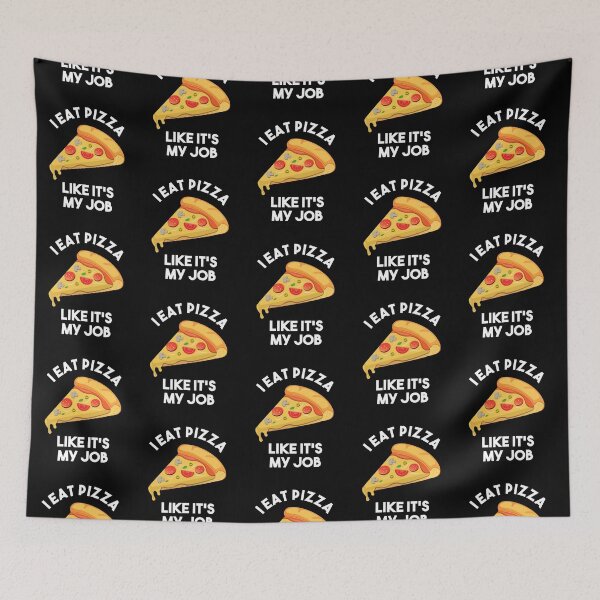 Item preview, I Eat Pizza Like It's My Job - Gift For Pizza Lover designed and sold by MrElgo.