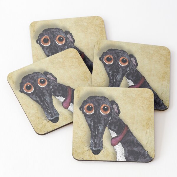 Item preview, GREYHOUND g203 vintage back designed and sold by Hares & Critters.