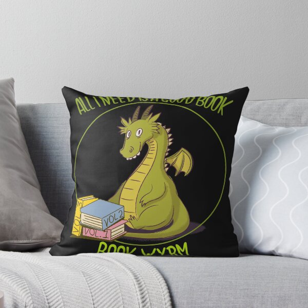 Item preview, Book Wyrm All I need is a good book designed and sold by Crystalsgraphix.