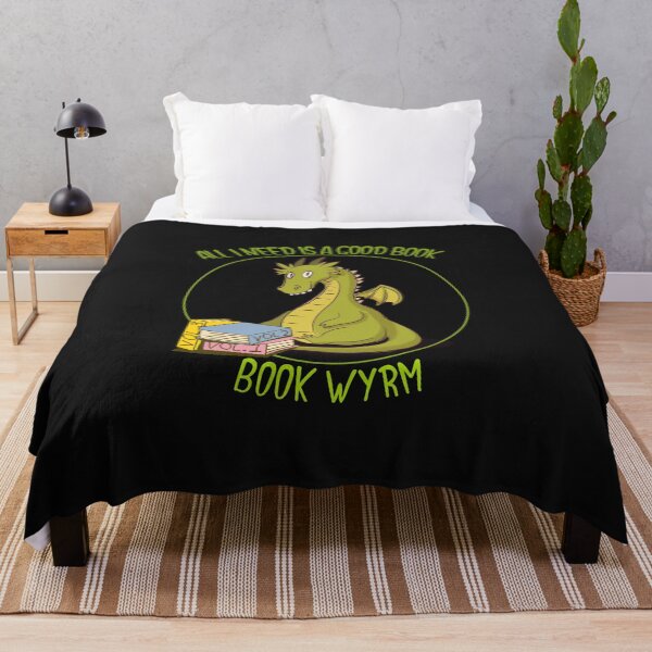 Item preview, Book Wyrm All I need is a good book designed and sold by Crystalsgraphix.