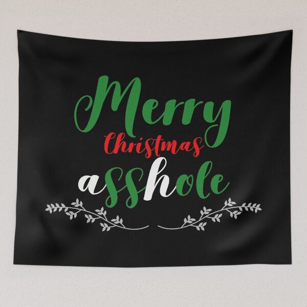 Item preview, Merry Christmas asshole designed and sold by keisthard.
