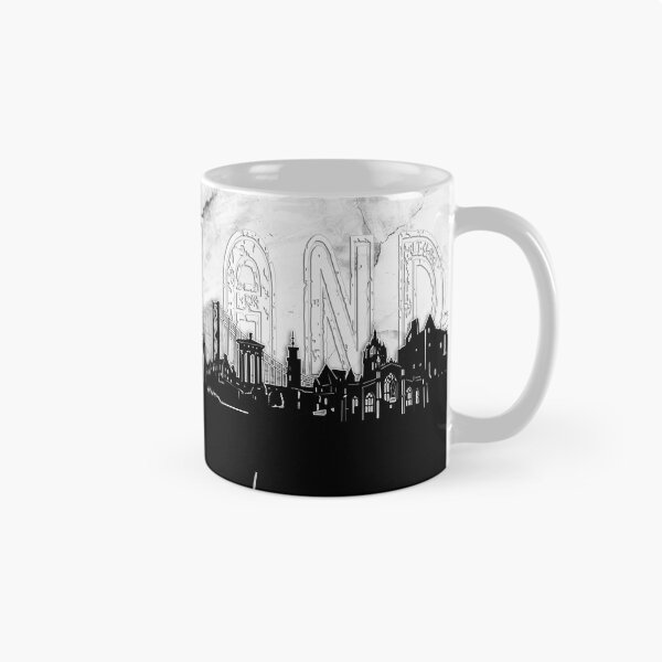Item preview, edinburgh skyline marble designed and sold by BekimART2.