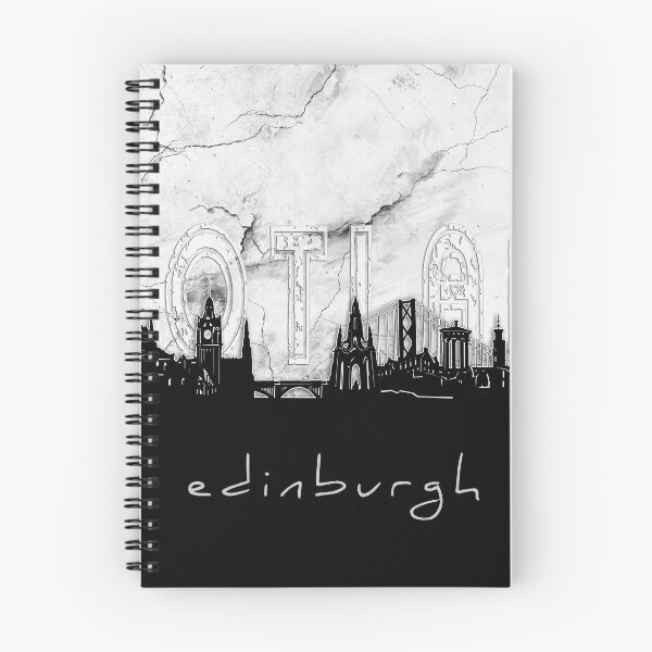 Item preview, edinburgh skyline marble designed and sold by BekimART2.