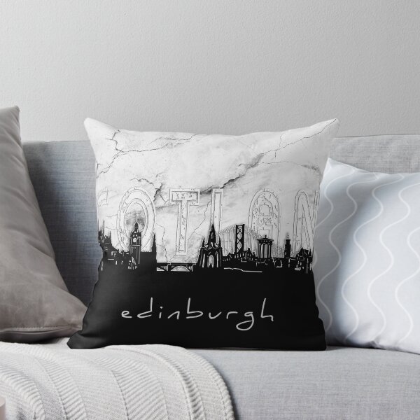 Item preview, edinburgh skyline marble designed and sold by BekimART2.