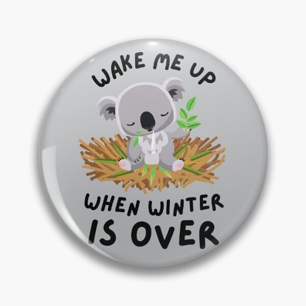 Item preview, Wake Me Up When Winter Is Over Panda Bear designed and sold by DeeXdesigns.