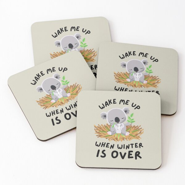 Item preview, Wake Me Up When Winter Is Over Panda Bear designed and sold by DeeXdesigns.