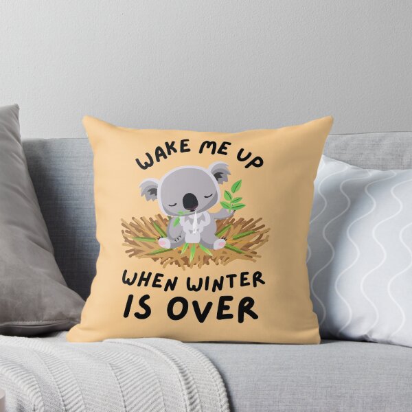 Item preview, Wake Me Up When Winter Is Over Panda Bear designed and sold by DeeXdesigns.