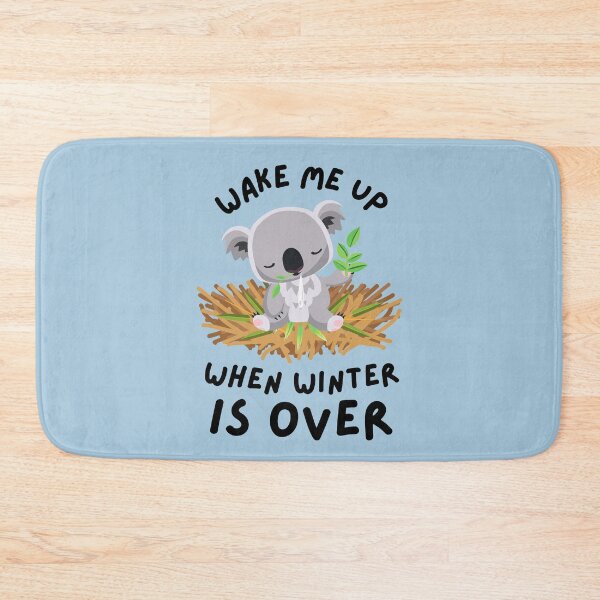 Item preview, Wake Me Up When Winter Is Over Panda Bear designed and sold by DeeXdesigns.