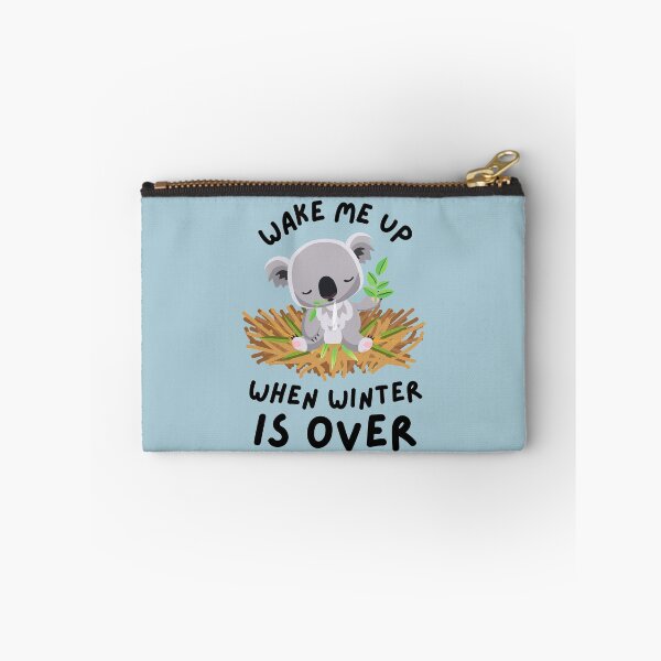 Item preview, Wake Me Up When Winter Is Over Panda Bear designed and sold by DeeXdesigns.