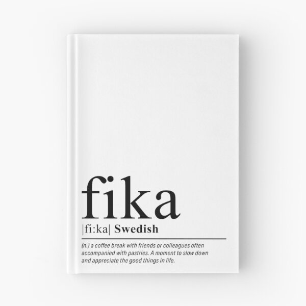 Item preview, Fika - Swedish words designed and sold by LemonbatStudio.