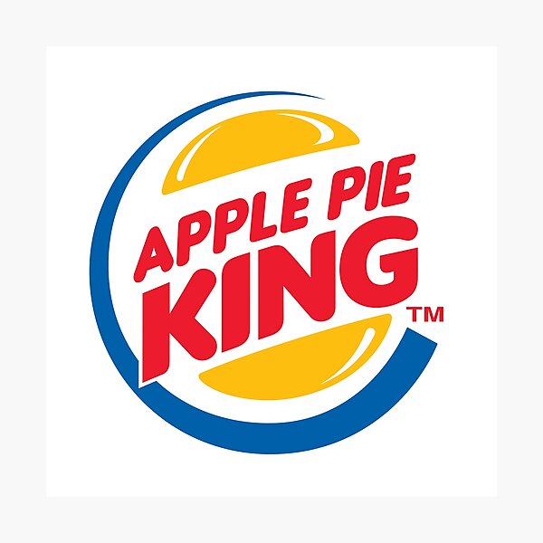 Item preview, Apple pie King Trending Piece For American Apple Pie Fan designed and sold by Urosek.