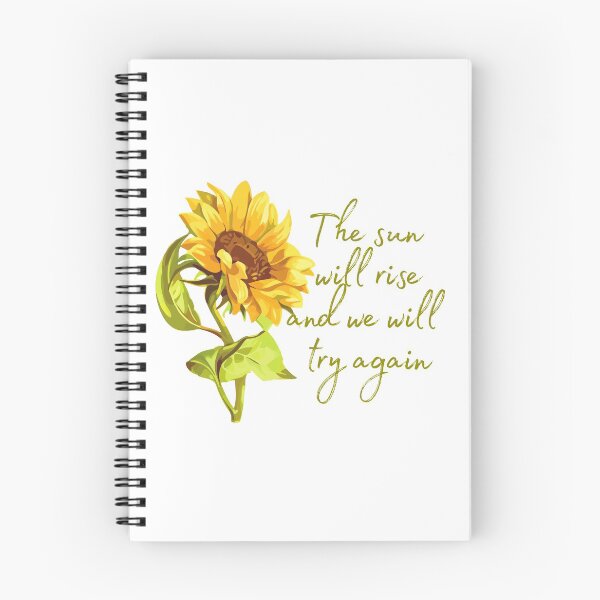 Item preview, The sun will rise and we will try again - Sunflower designed and sold by KarolinaPaz.