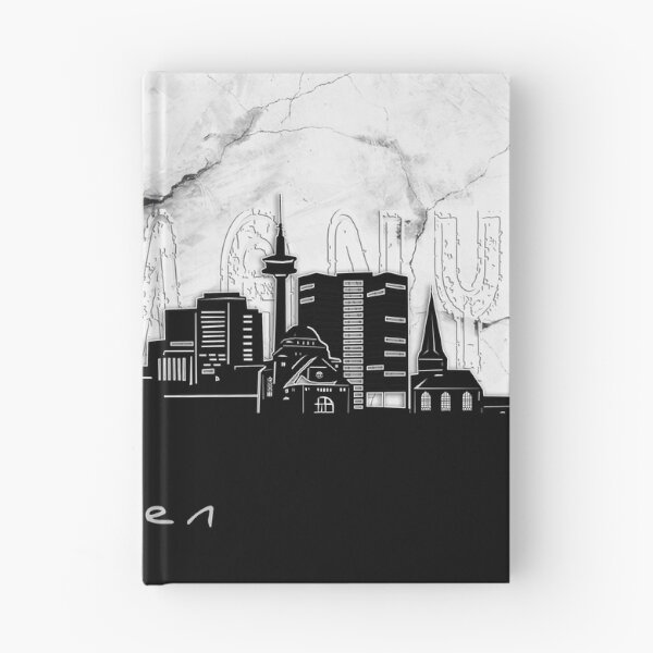 Item preview, essen skyline marble designed and sold by BekimART2.