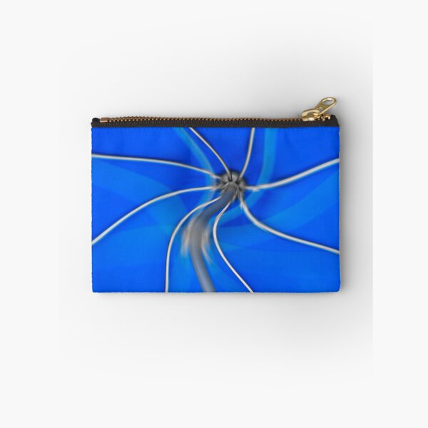 Item preview, abstract blue wavy star shape designed and sold by Nikoleta Vukovic.