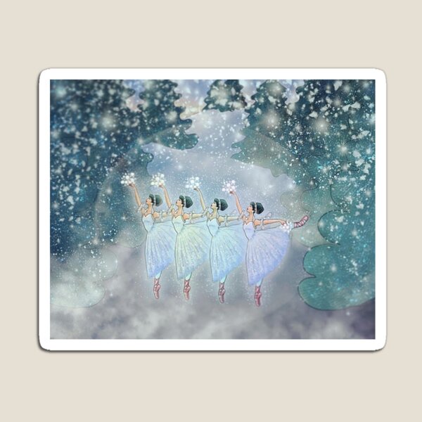 Item preview, Nutcracker Ballet Waltz of the Snowflakes designed and sold by ABHolliART.