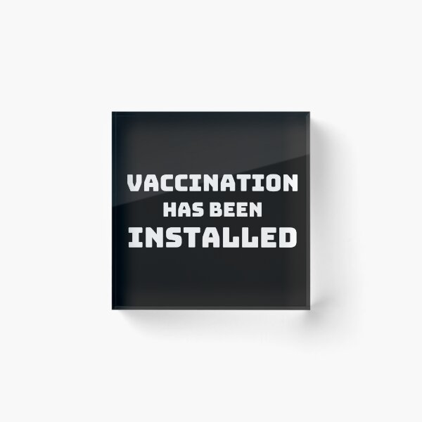 Item preview, Vaccination has been installed. designed and sold by Scubaloppy.