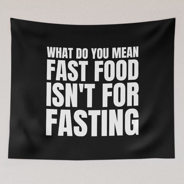 Item preview, Fast Food Isn't For Fasting designed and sold by OldCamp.