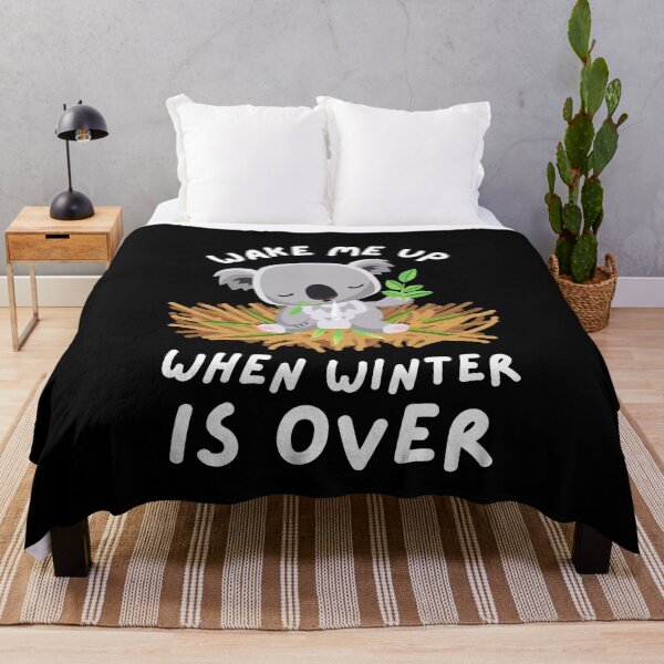 Item preview, Wake Me Up When Winter Is Over Panda Bear designed and sold by DeeXdesigns.