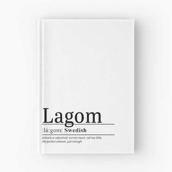 Item preview, Lagom - Swedish words designed and sold by LemonbatStudio.