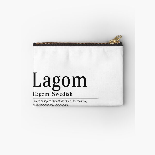 Item preview, Lagom - Swedish words designed and sold by LemonbatStudio.