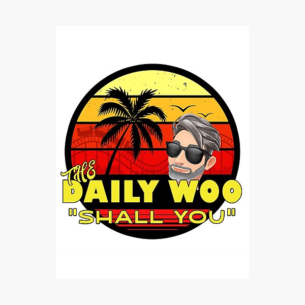 Item preview, Adam The Woo The Daily Woo "Shall You" Vlogger Fan designed and sold by kieljo.