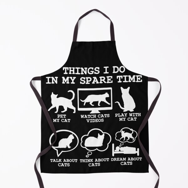 Item preview, Things I Do In My Spare Time Cat Lover Funny Gift idea designed and sold by Noahlaz.