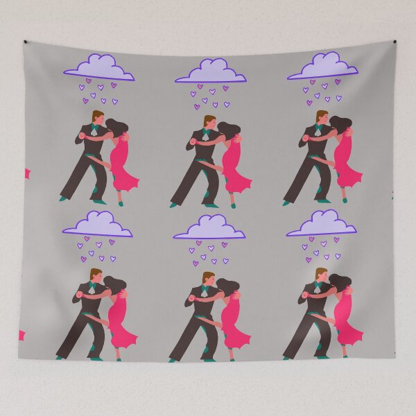 Item preview, Dancing in heart rain designed and sold by janraydesigns.