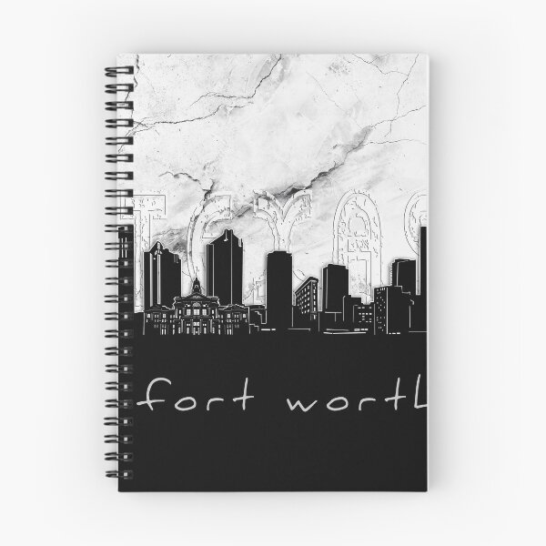 Item preview, fort worth skyline marble designed and sold by BekimART2.