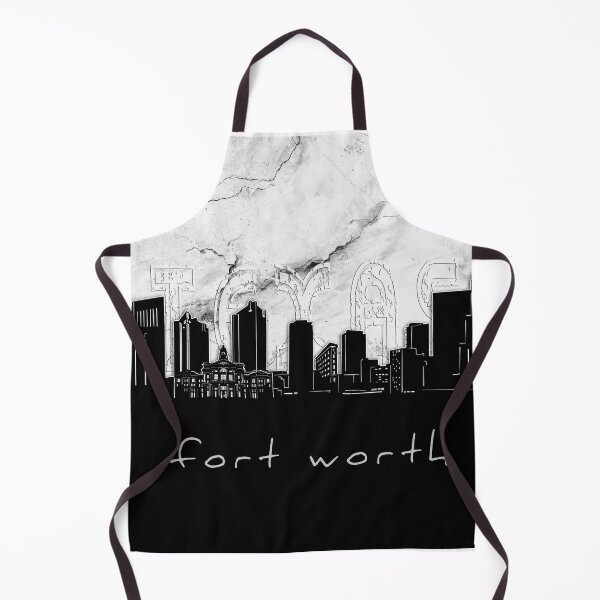 Item preview, fort worth skyline marble designed and sold by BekimART2.
