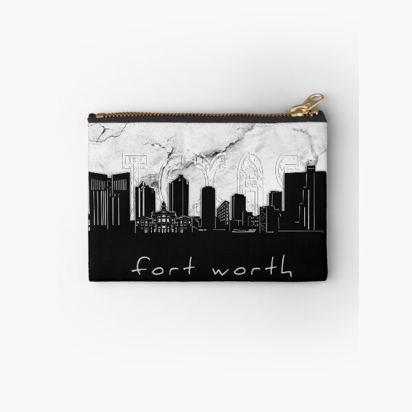 Item preview, fort worth skyline marble designed and sold by BekimART2.